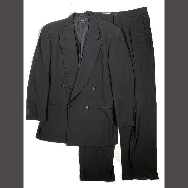 GIORGIO ARMANI - ジョルジオアルマーニ90年代 黒タグ ピークドラペル