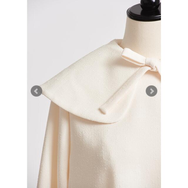 yori スプリングツイードライクブラウス