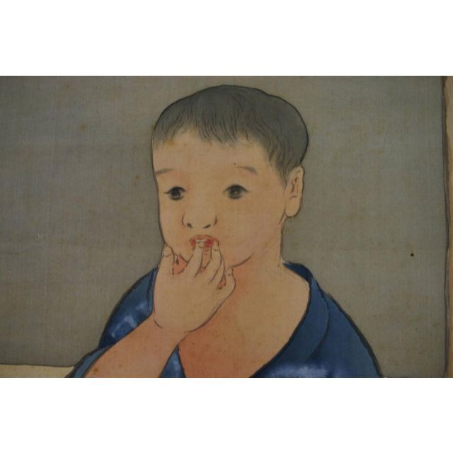 真作】関田華亭/子供の図/掛軸☆宝船☆P-336 Jの通販 by 掛軸✩宝船