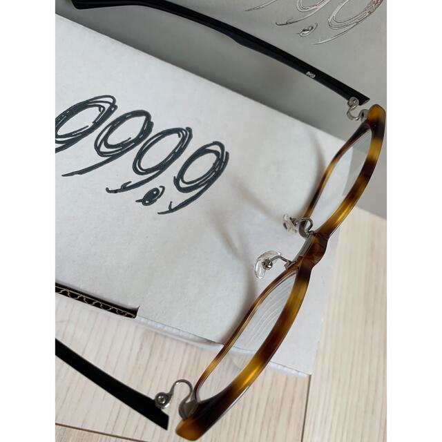 フォーナインズ NP-726 col. 2890デミ × ブラック 999.9 メガネ NP-726