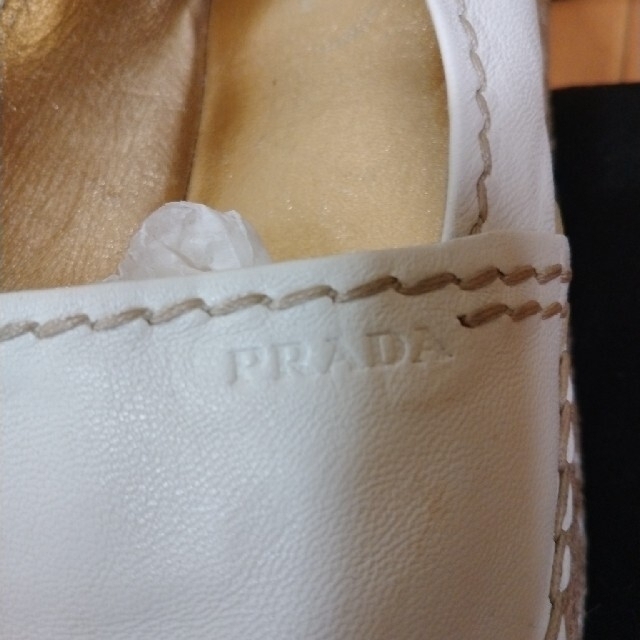 PRADA - 最終お値下げ。プラダ エスパドリーユ サンダルの通販 by m