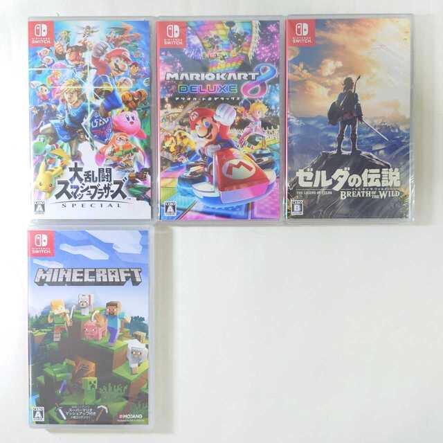 Nintendo Switch ソフト 4本セットの通販 by あ｜ラクマ