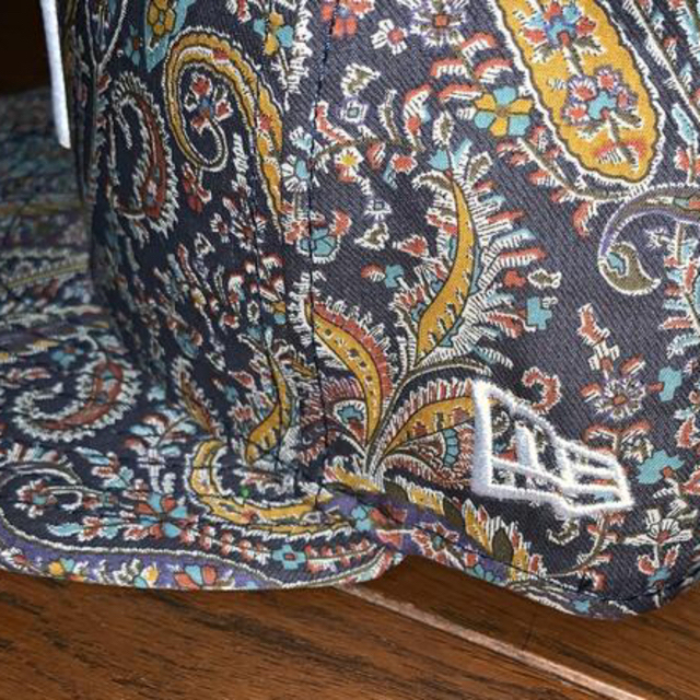 NEW ERA - ニューエラ ペイズリー柄 リバティコラボ キャップの通販 by