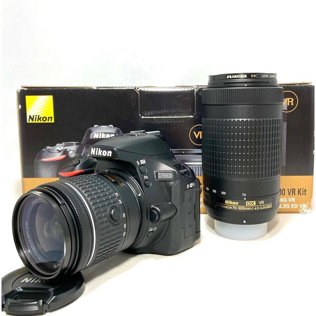Nikon ニコンD5600ダブルズームキット1200ショット Nikon ニコンD5600