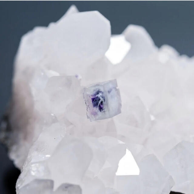 ヤオガンシャン ポーセリンフローライト A578 天然石 原石 鉱物 鉱石