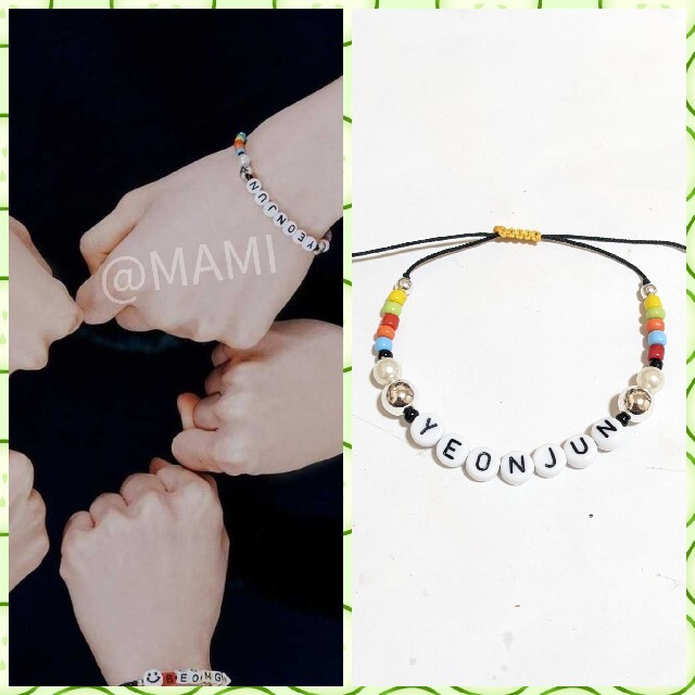 TXT ヨンジュン サノク 参加特典 ブレスレット TXT ヨンジュン サノク