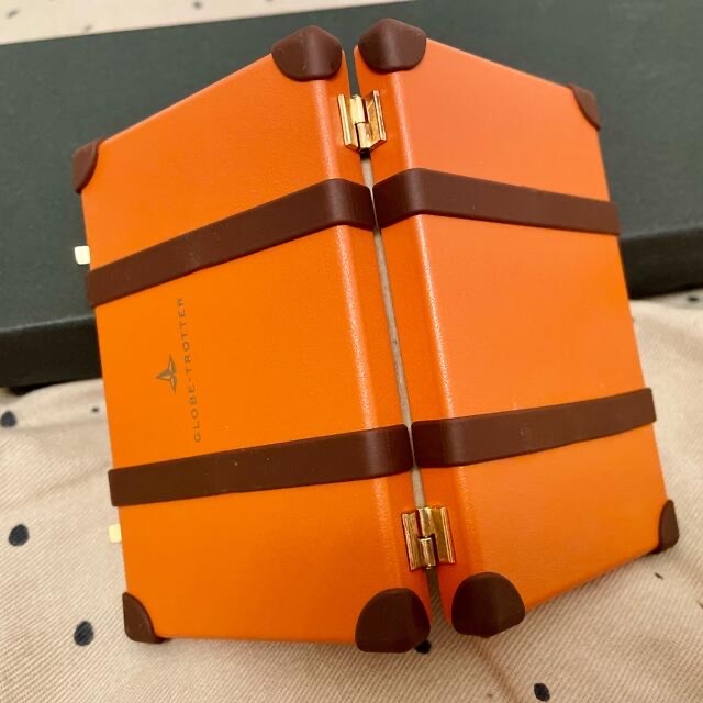 GLOBE-TROTTER - GLOBE TROTTER トランク型 名刺ケース カードケース