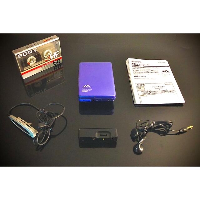 SONY - カセットウォークマン SONY WM-EX921「整備済み、完動超美品