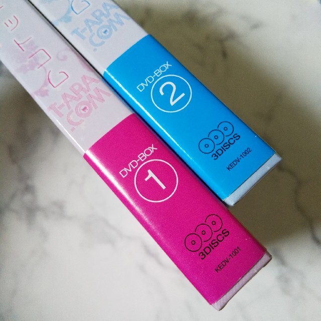 T-ARA.COM ティアラドットコムDVD-BOX1 & DVD-BOX2