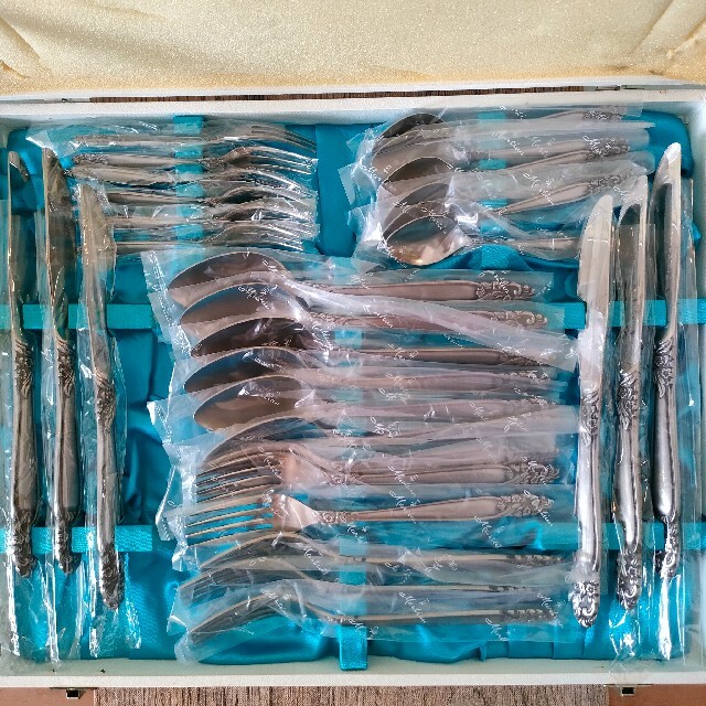 マーシャン カトラリーセット SS 5種 合計30本 アンティークの通販 by