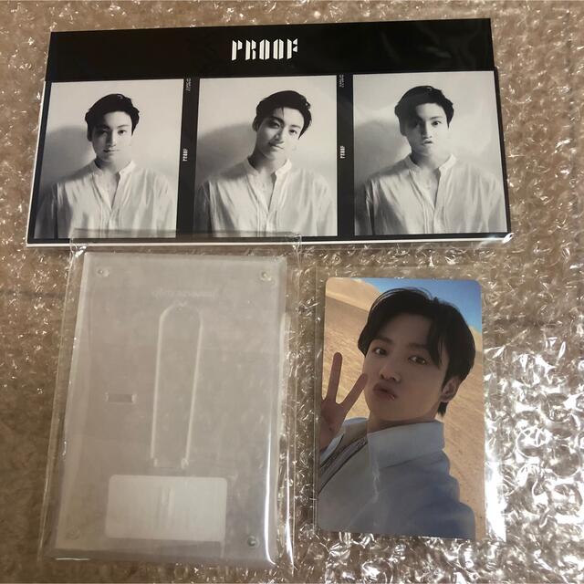 BTS BTS Proof weverse トレカ 3カットフォト ジョングク グク proof