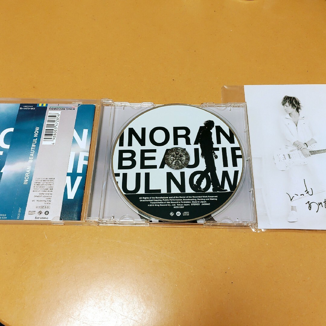 貴重INORAN直筆サイン入りCD☆BEAUTIFUL NOW LUNA SEAの通販 by ゆう