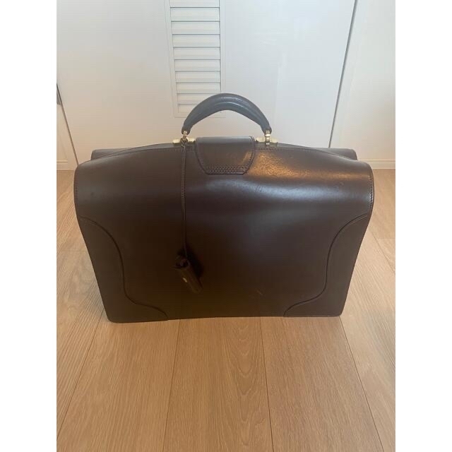 万双 ダレスバッグ ダークブラウンの通販 by しょー's shop｜ラクマ