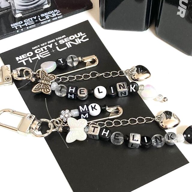 220424TLjh】NCT 127 THE LINK ビーズ キーホルダー 220424TLjh】NCT