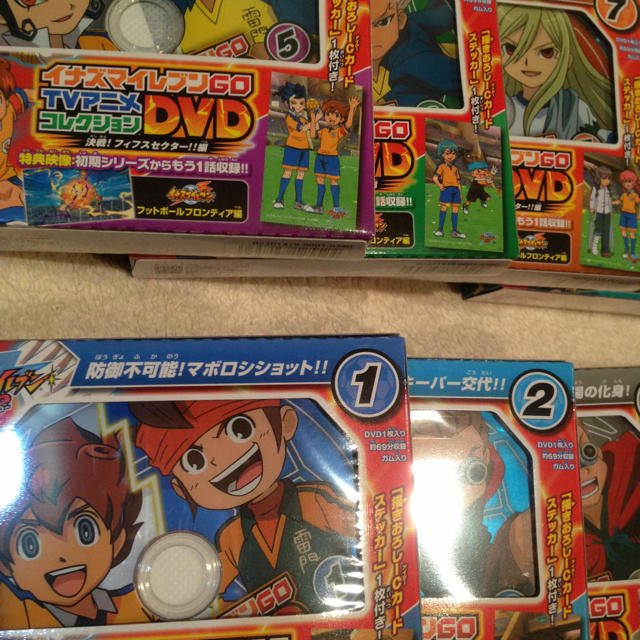 ♡イナズマイレブンGO DVD全8巻♡の通販 by MSG｜ラクマ
