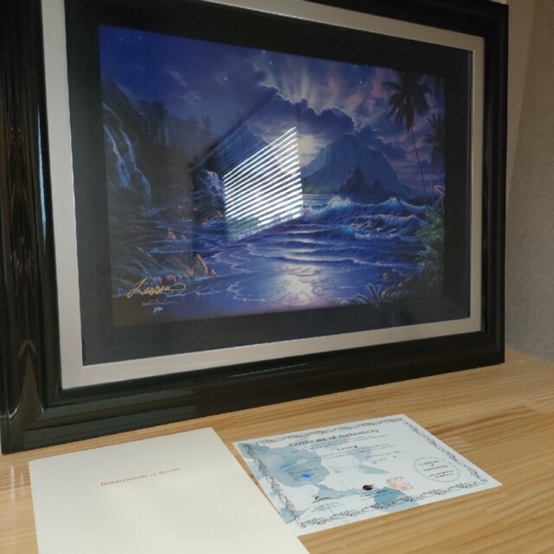 クリスチャンラッセン・「パラダイスファウンド」・ミクストメディア