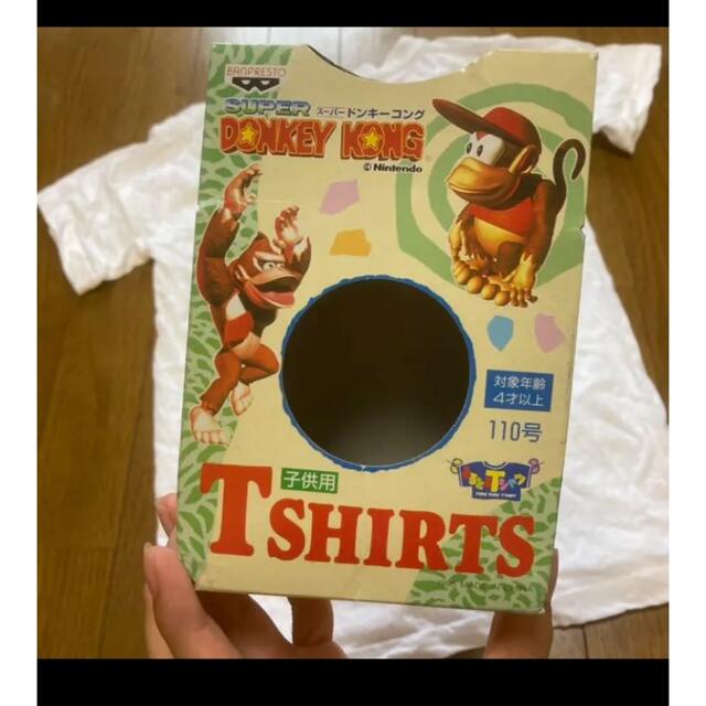 当時物 希少 スーパードンキーコング Tシャツ キッズサイズ 任天堂
