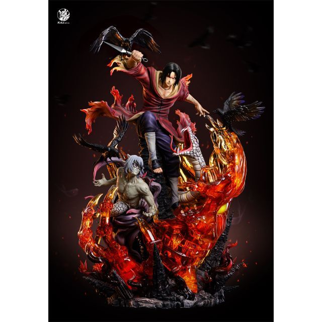 ナルト うちはイタチVSカブト ガレージキット 塗装済み完成品