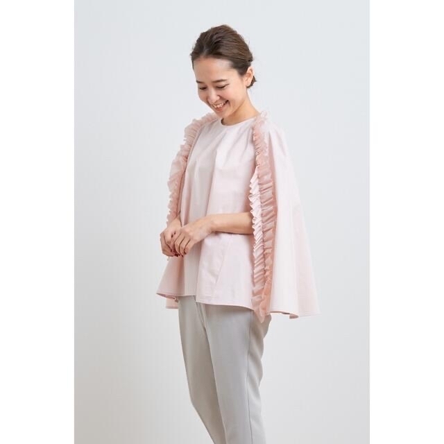 yori ケープフリルブラウス 2022SM ヨリ