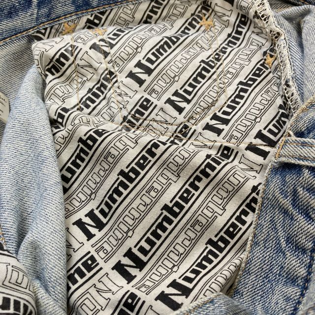 NUMBER (N)INE - NUMBER (N)INE 06SS ガンズ期 名作 ペイント デニム