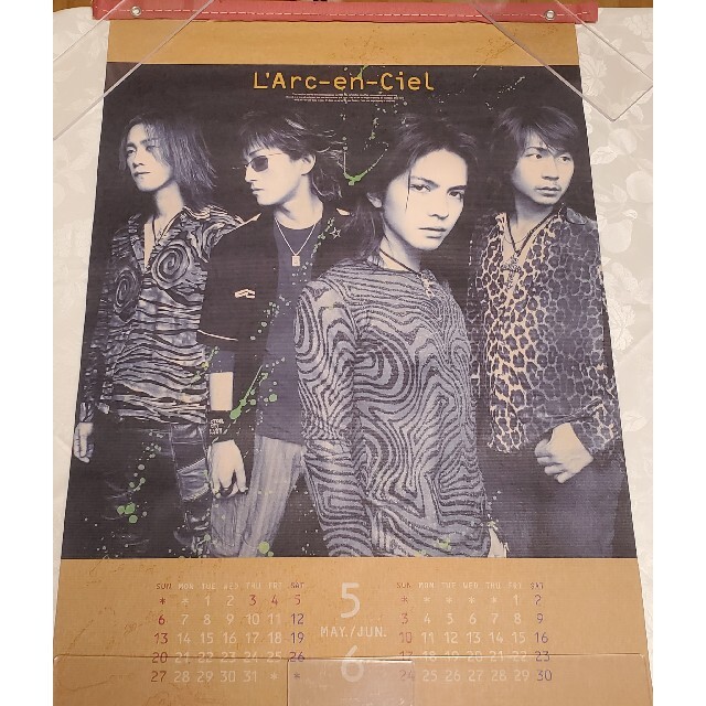 L'Arc～en～Ciel - L'Arc~en~Ciel 2001年オフィシャルカレンダーの通販