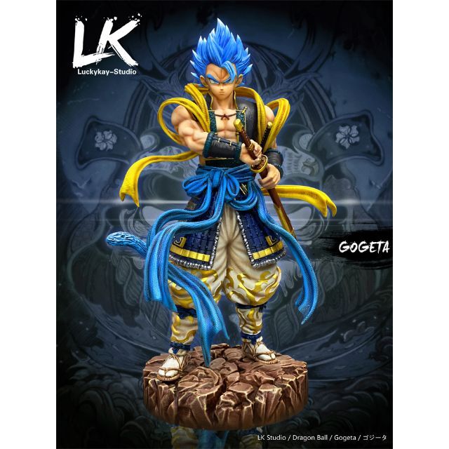 ドラゴンボール ゴジータブルー ガレージキット フィギュア 塗装済み