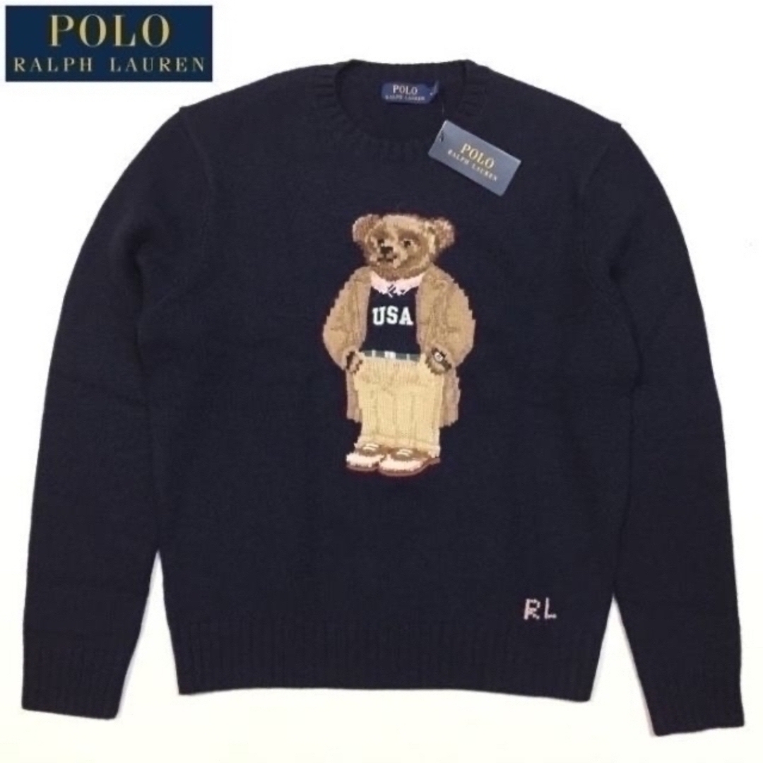 POLO RALPH LAUREN - 限定モデル 新品 M ポロベア カレッジエイト