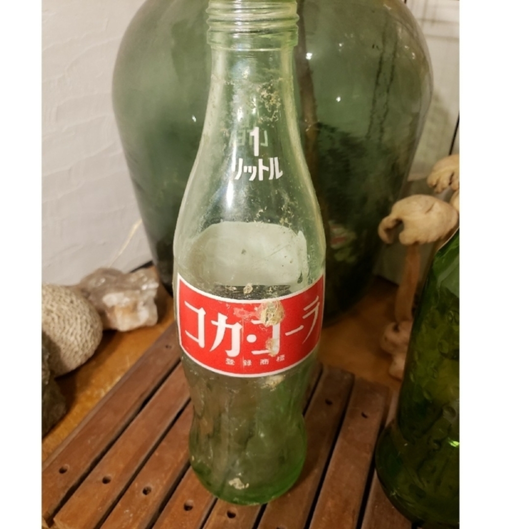 コカ・コーラ スプライト ビン ade グラス 空き瓶 レトロ 昭和レトロの