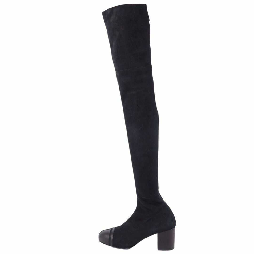 CHANEL - シャネル CHANEL ブーツ ニーハイブーツ スウェード