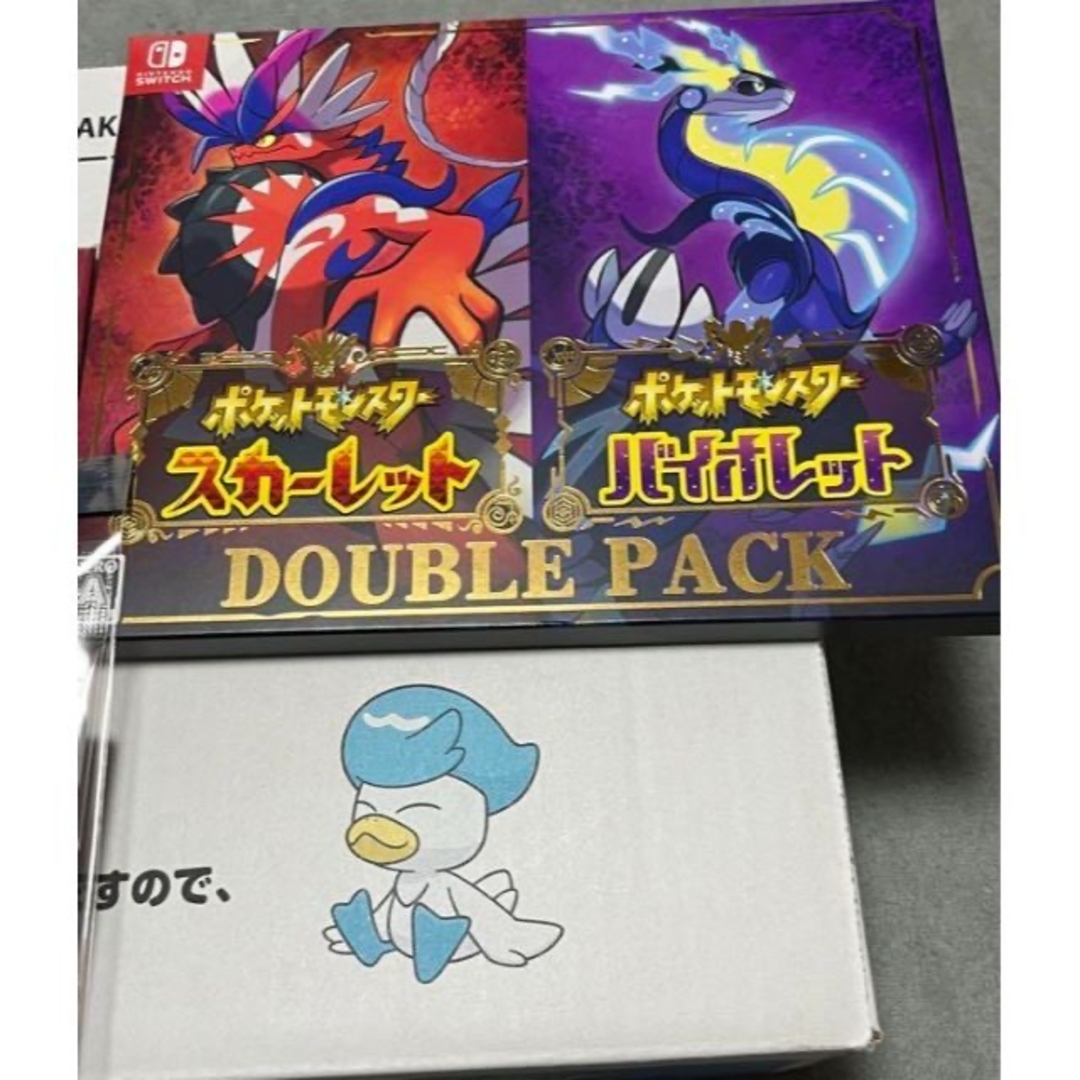 ポケモン - ポケットモンスター スカーレット バイオレット ダブル