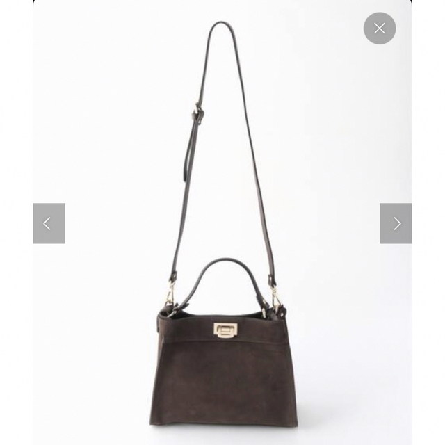 IENA - IENA gianni notaro スエードバッグ イエナ ジャンニノターロの