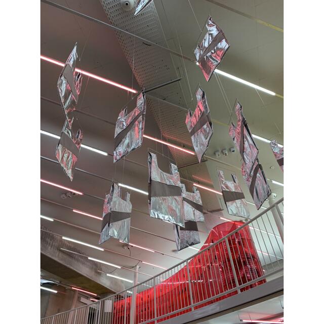 SUSAN BIJLスーザンベル限定コラボエコバッグLサイズ シルバー SDGsの