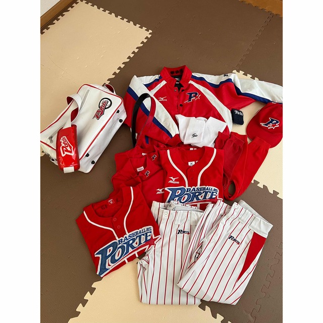 ポルテ ユニフォームセット 160美品】ポルテ ユニフォーム 7点セット