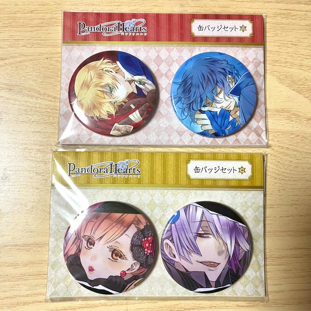 PandoraHearts 15点 缶バッジ ラバスト PandoraHearts」15th