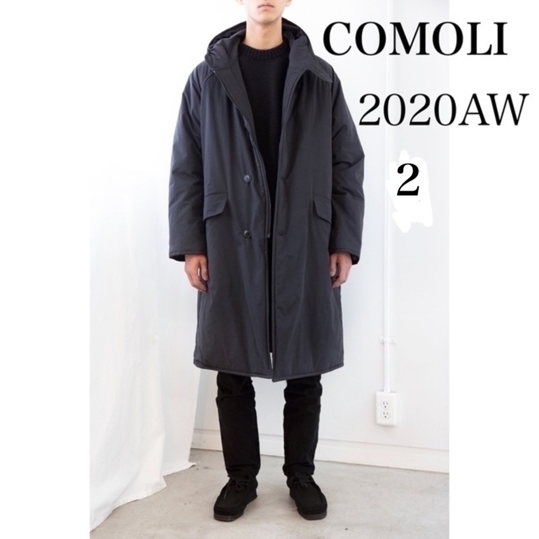 COMOLI - 2020AW COMOLI コモリ インサレーション フーデッドコートの