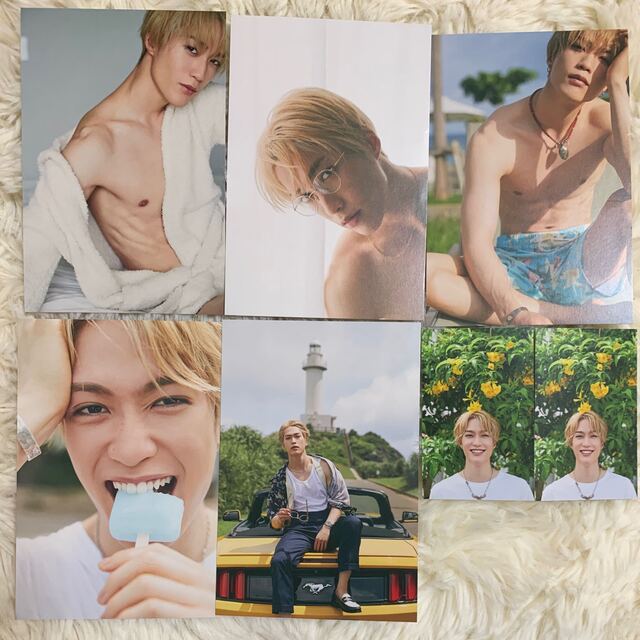 藤原樹 1st写真集 MYSTERIOUS 特典ポストカード全種＋トレカの通販 by