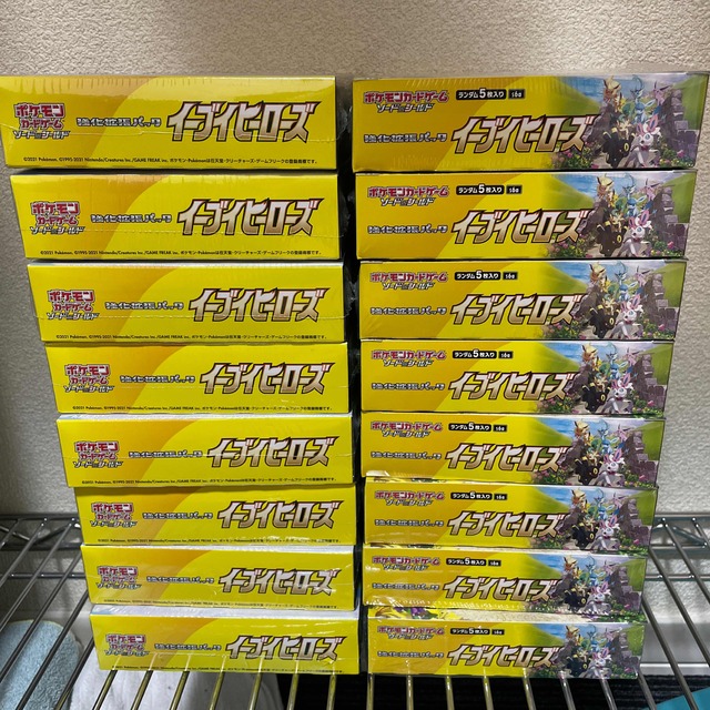 イーブイヒーローズ シュリンク付き 16box