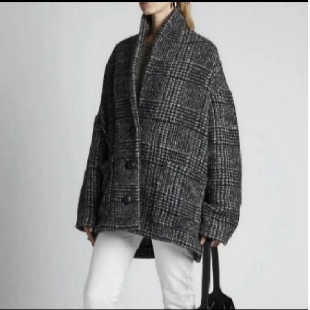 Isabel Marant - イザベルマラン エロミアウールチェックジャケット