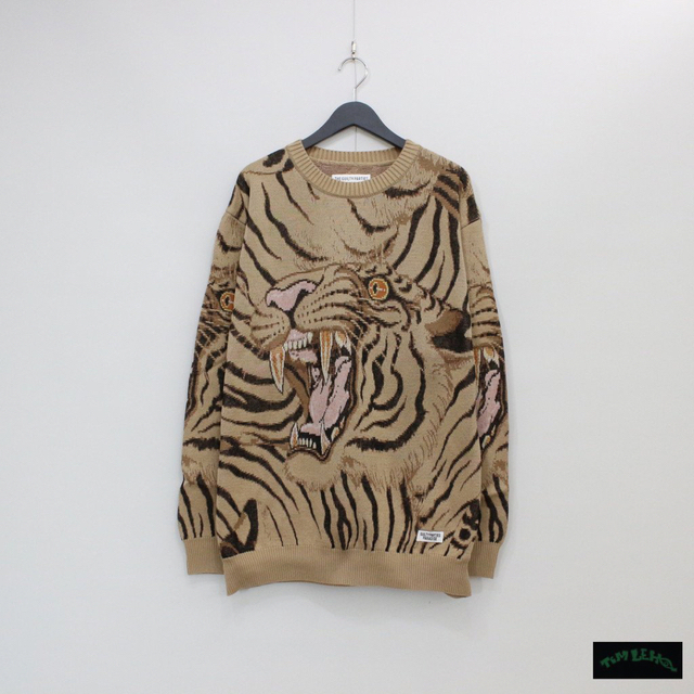 WACKO MARIA - L 新品 22SS ワコマリア TIM LEHI ジャガード ニット