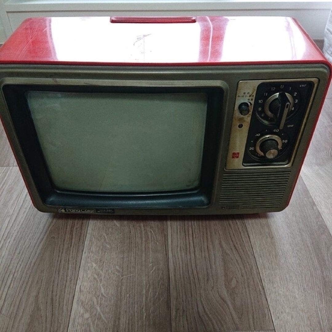 Panasonic - 昭和レトロ 1977年製造 カラーテレビ パナソニック