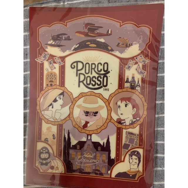 ジブリ - 紅の豚 クリアファイル スタジオジブリ ジブリパーク トトロ