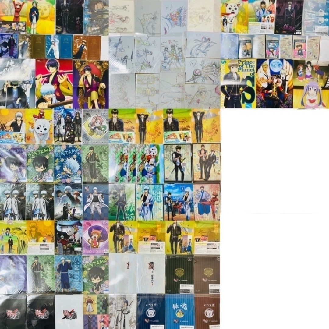 銀魂 クリアファイル/ポスター/雑誌切り抜き等セット