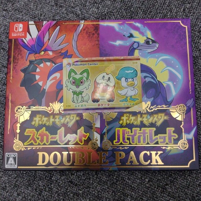 ポケモン - 【新品・未開封】ポケモン スカーレット・バイオレット