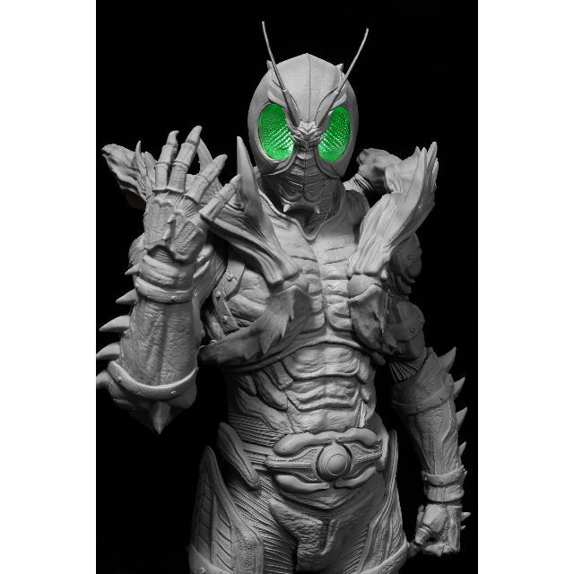 1/6 仮面ライダー Shadow Moon（未組み立て未塗装） ガレージキットの