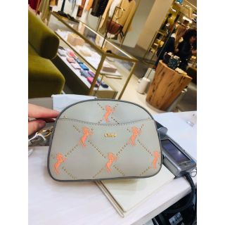 Chloe - chloeクロエsignatureウエストbelt bagベルト バッグ馬 刺繡の