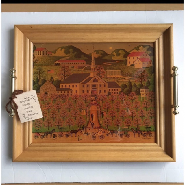 チャールズ・ワイソッキー アンティークトレイ charles wysockiの通販