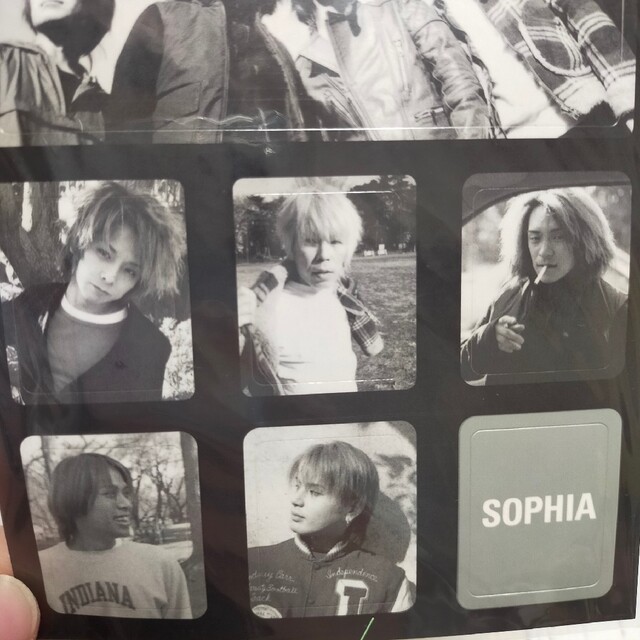 SOPHIA】ビューティフル CD 特典ステッカー 2枚セットの通販 by