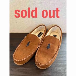 新品未使用:ポロラルフローレン】デジ ベアー モカシン スリッパ 6