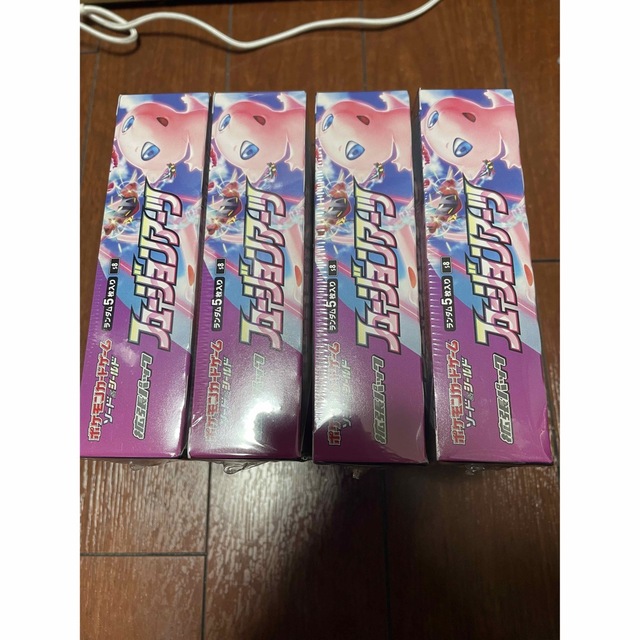 ポケカ フュージョンアーツ 4BOX シュリンク付