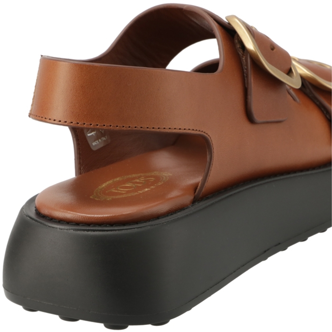 TOD'S - トッズ TOD'S サンダル レザー メタル バックル レディース 靴